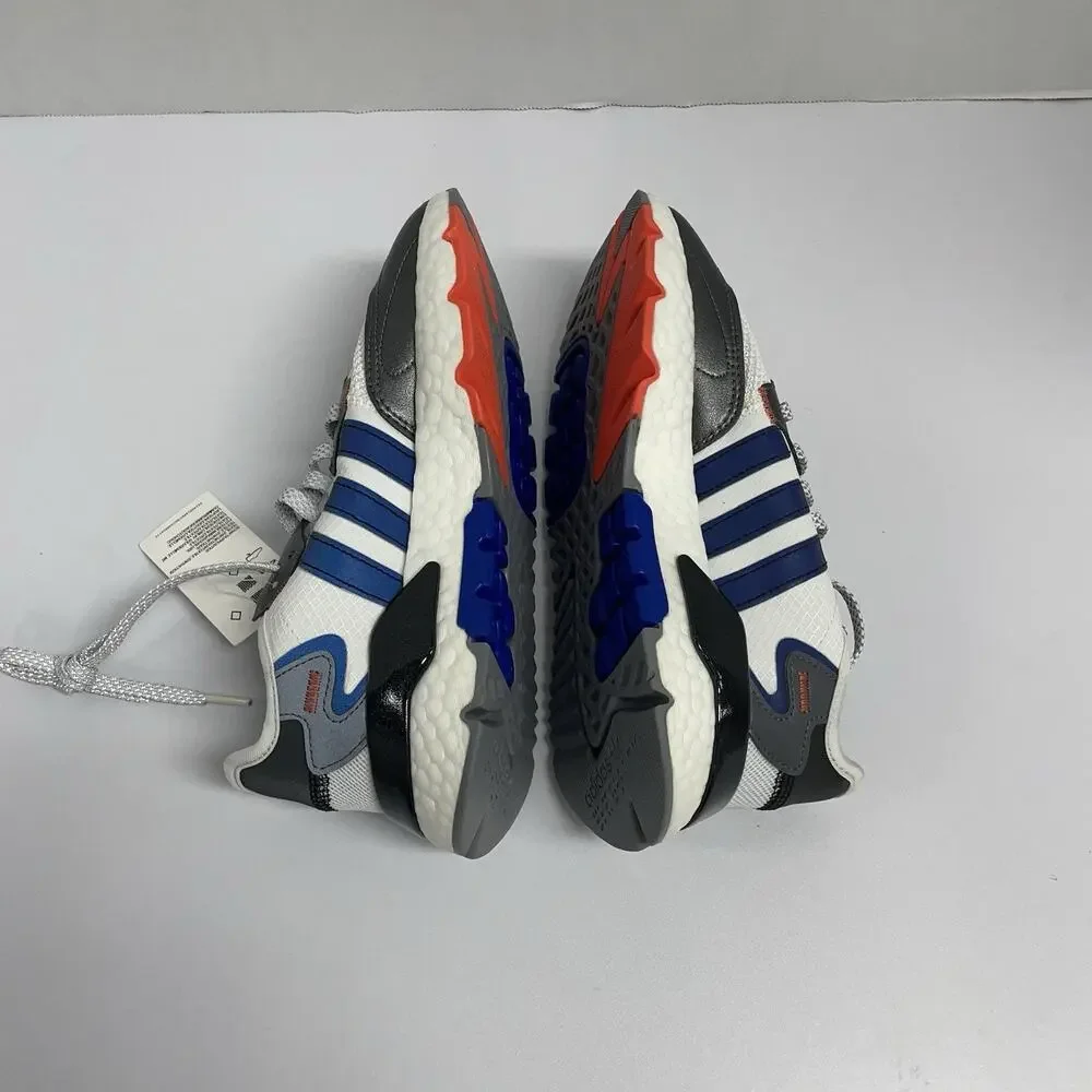 Adidas Nite Jogger J R2D2 Star Wars FV8041 Size 5 White Blue Boost Cartoons